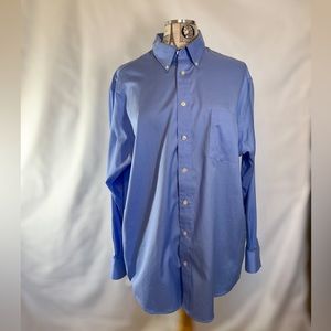 Kenneth Cole Reaction Blue Cotton Men’s XL Button Down